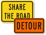 Walk Your Bike Signs