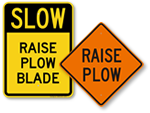 Snow Emergency Road Signs | Emergency Snow Route