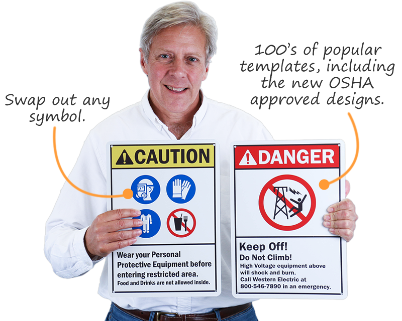 Custom Safety Signs Free Shipping from MySafetySign