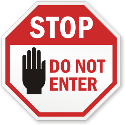 enter signs stop do not enter signs k 4692 do not enter sign stop do 