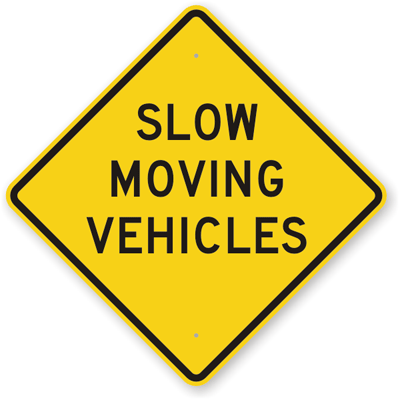 Image result for slow moving vehicle signs