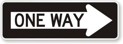 One Way Signs | Fast Shipping