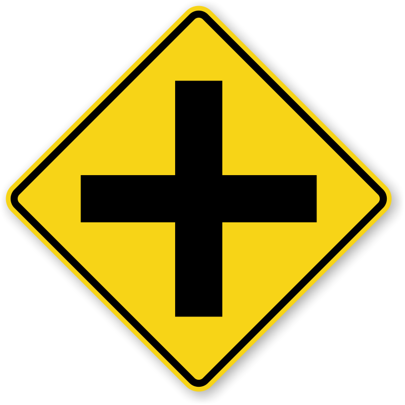 What Is The Meaning Of Cross Road Sign