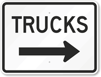 Trucks Sign