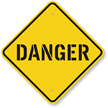 Construction Danger Sign