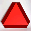Slow Moving Vehicle Sign