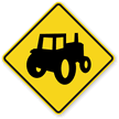 Tractor Symbol - Traffic Sign