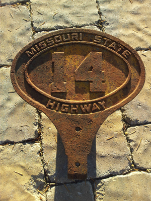 1920 Missouri Route Marker 1920 Missouri Route Marker
