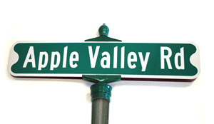 Nob Hill Reflective Street Sign