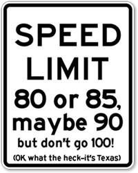 SPEED FINES DOUBLED, TC-90 Traffic Signs Sign