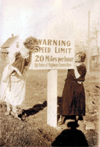 Speed Limit Sign from the 1930's