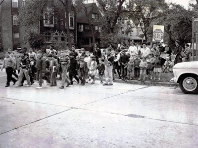 Children at Crosswalk