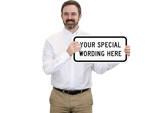 Horizontal Custom Traffic Road Signs Templates