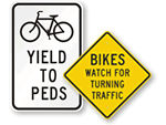 Bicycle Traffic Signs