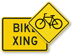 Bike Crossing Signs Bike Crossing Signs