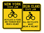 Bike Safety Signs by State