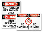 Bilingual Danger Labels