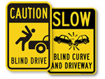 Blind Corner Signs