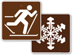 Winter Recreation Signs