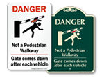 Car Gate is Not for Pedestrians