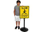 Children at Play Signs