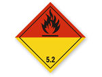Class 5 Organic Peroxide I.A.T.A. Blank Labels