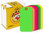 Color Coded Tags on a Roll