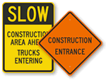 Construction Ahead Signs