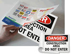SignBooks™ For Construction Areas