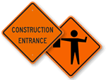 Construction Road Signs