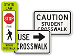 Crosswalk Signs