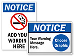 Custom Notice Signs