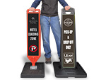 Custom Portable Hotel Parking Lot Signs