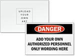 Custom Safety Banners