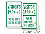 Visitor Parking Signs