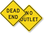 Dead End Signs 