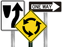 Lane Control Signs