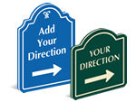Directional PermaCarve Signs