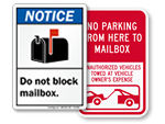 Do Not Block Mailbox