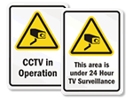Economy Surveillance Signs