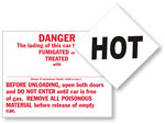Elevated Temperature Placards