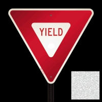 Engineer Grade Yield Signs