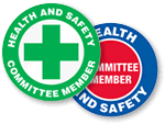  Safety Committee Hard Hat Stickers