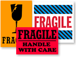 Fragile Stickers