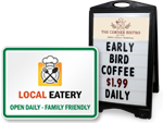 Fully Custom Signs   Upload Design