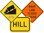 Hill Warning Signs