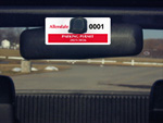 Horizontal Size Parking Permits