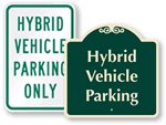  Hybrid Car Parking Only Signs