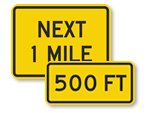 Supplemental Traffic Signs