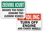 More Turn Off Your Engine Signs